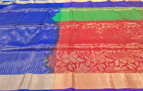 SOFT SILK SAREE WITH BLOUSE